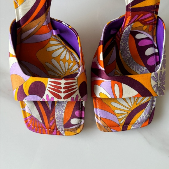 Zara paisley block heel - Picture 6 of 8